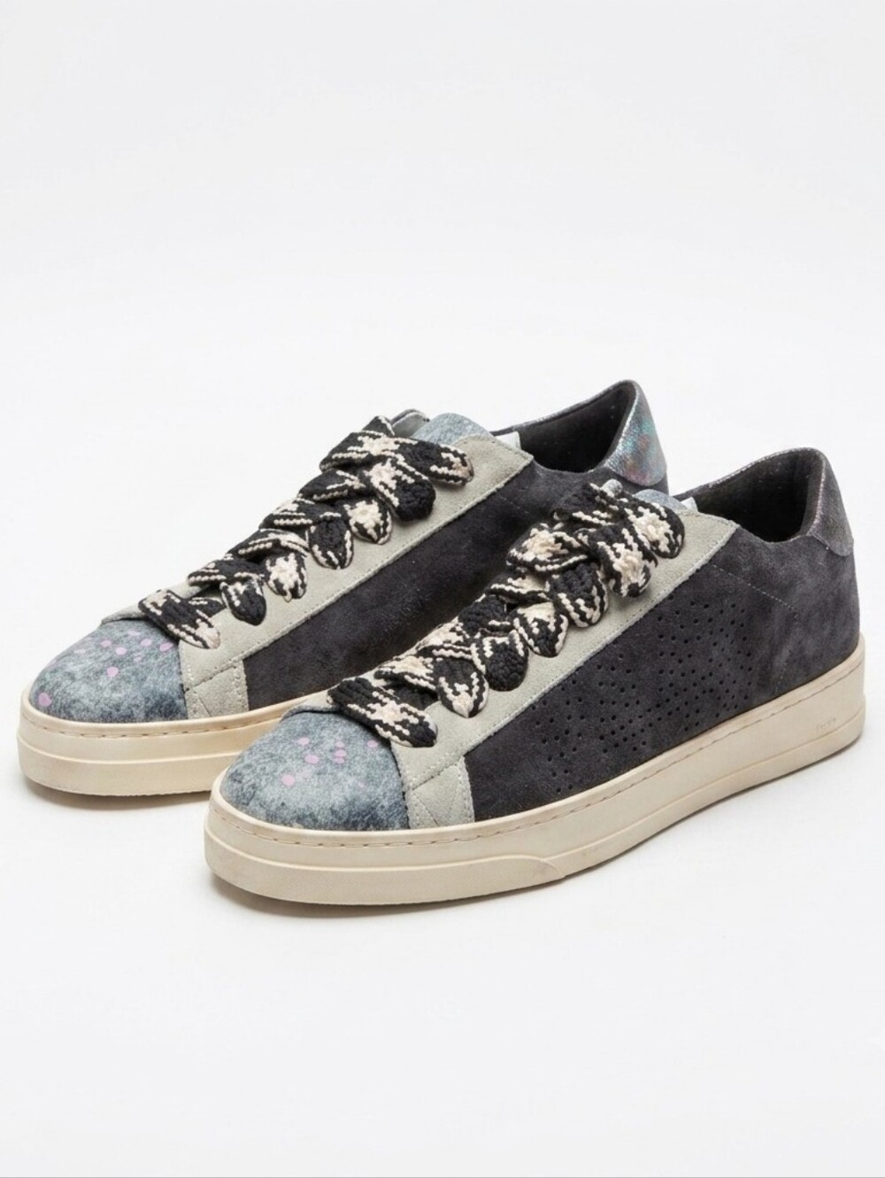 P448 Jack Blackden denim low-top sneakers New Womens Size 8.5 US City Trendy